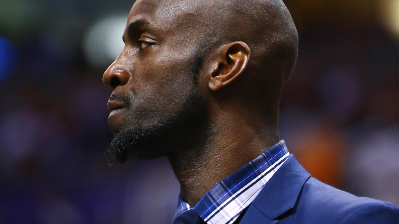 Former Boston Celtics forward Kevin Garnett