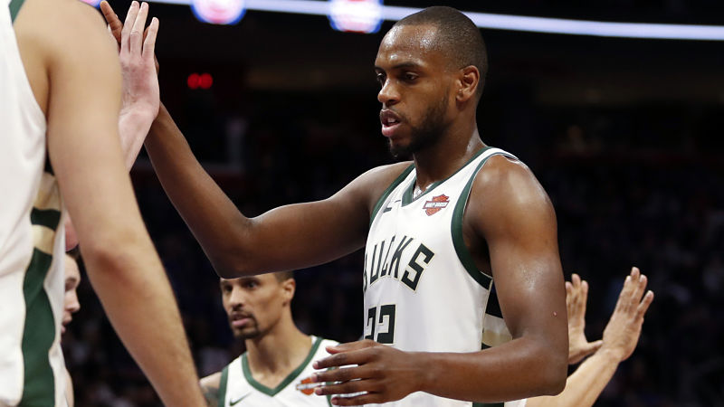 Milwaukee Bucks forward Khris Middleton