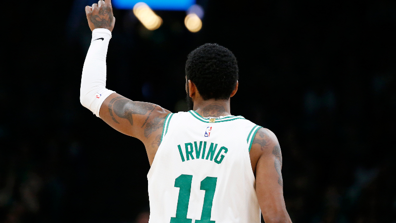 Boston Celtics guard Kyrie Irving (11)