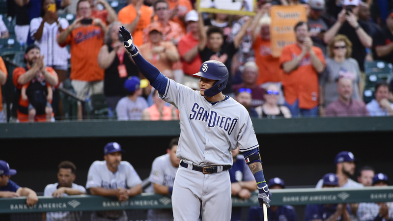 San Diego Padres' Manny Machado
