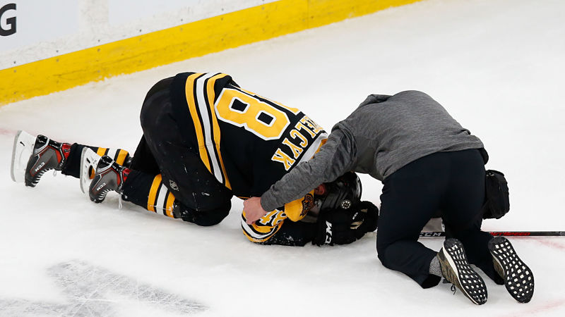 Boston Bruins defenseman Matt Grzelcyk