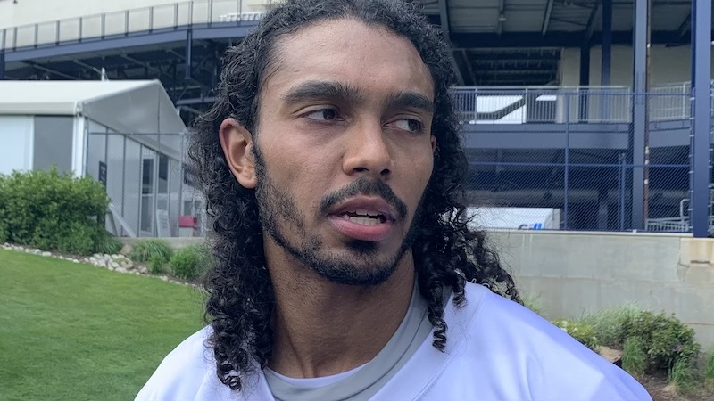 Patriots wide receiver Maurice Harris