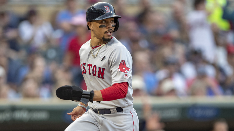 Boston Red Sox Left Fielder Mookie Betts