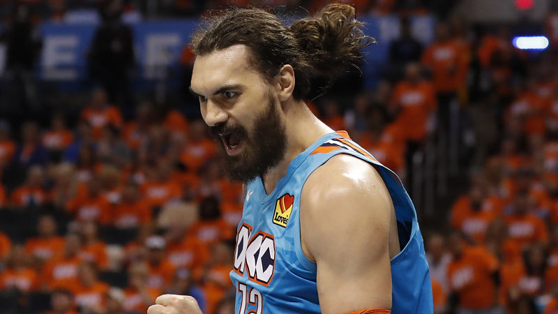 Oklahoma City Thunder center Steven Adams