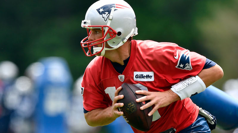 Patriots quarterback Tom Brady