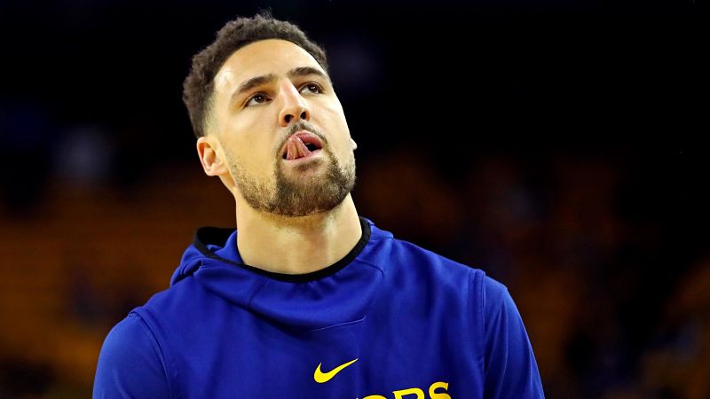 Golden State Warriors forward Klay Thompson