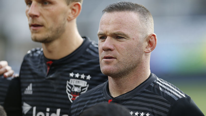 D.C. United forward Wayne Rooney