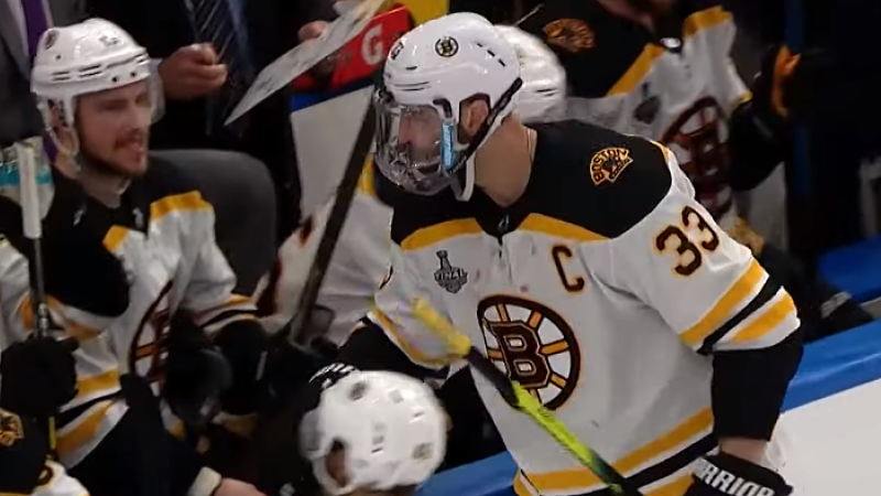 Boston Bruins captain Zdeno Chara