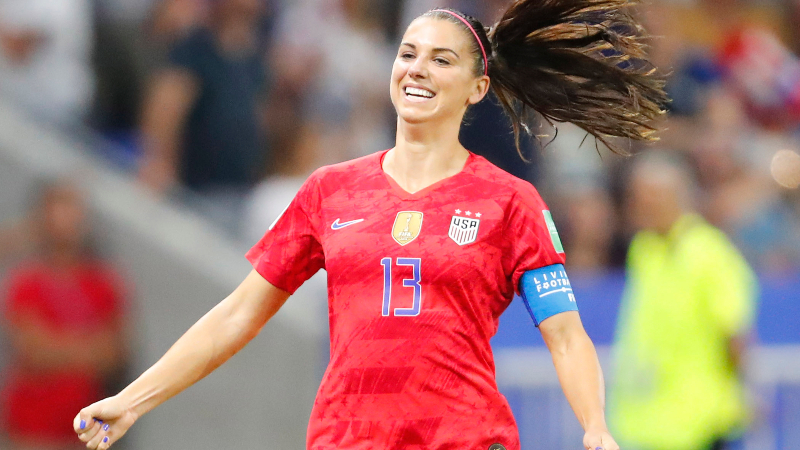 United States forward Alex Morgan