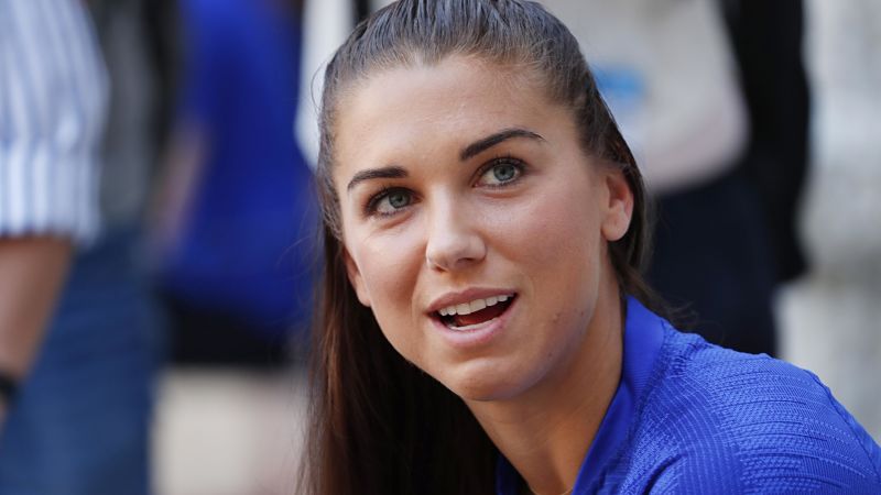 USWNT striker Alex Morgan