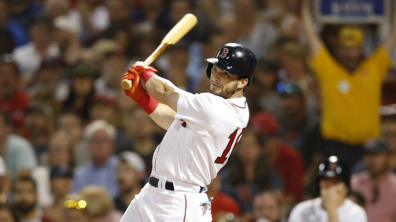 Boston Red Sox outfielder Andrew Benintendi