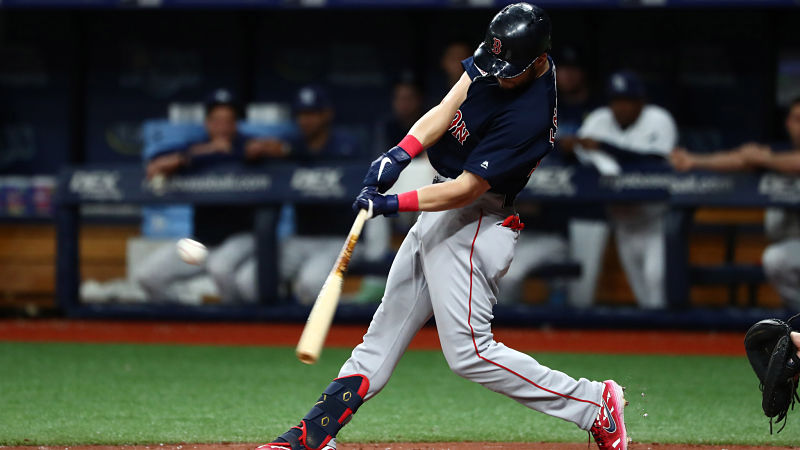 Boston Red Sox outfielder Andrew Benintendi