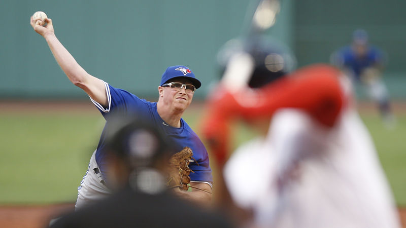 Toronto Blue Jays pitcher Trent Thornton