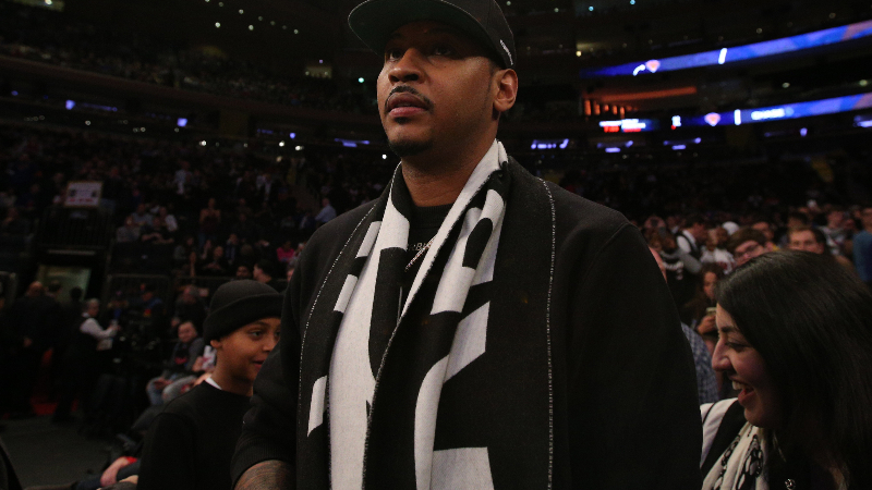 NBA forward Carmelo Anthony