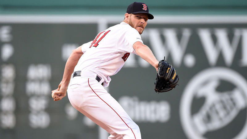 Boston Red Sox pitcher Chris Sale