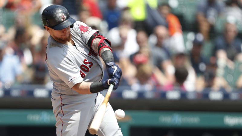 Boston Red Sox catcher Christian Vazquez