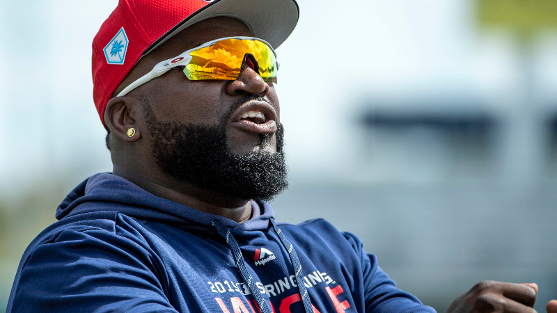 Former Boston Red Sox designated hitter David Ortiz