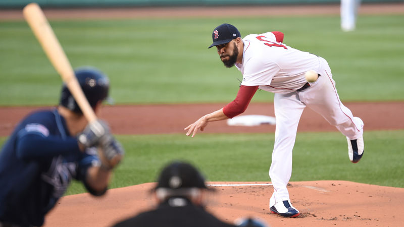 Boston Red Sox starting pitcher David Price