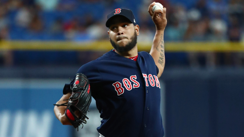 Boston Red Sox Pitcher Eduardo Rodriguez