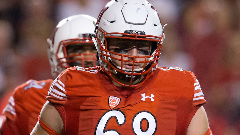 Patriots offensive lineman J.J. Dielman