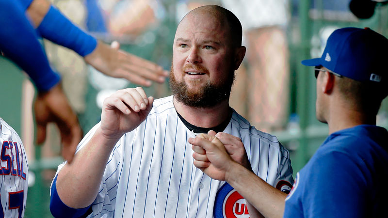 Chicago Cubs pitcher Jon Lester