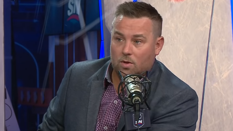 Blues assistant coach Marc Savard