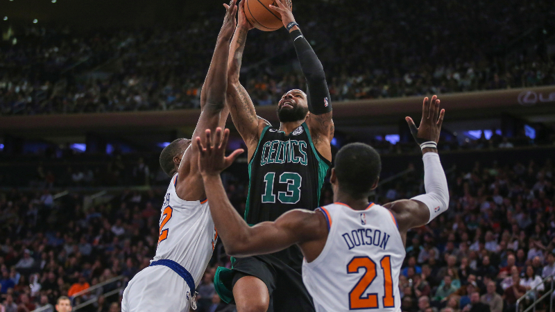 Boston Celtics forward Marcus Morris