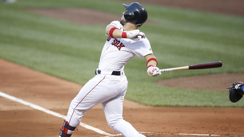 Boston Red Sox first baseman Michael Chavis