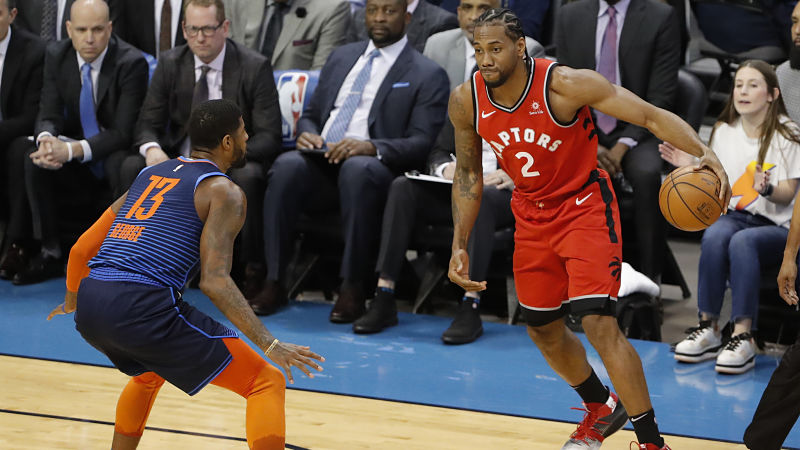 Los Angeles Clippers forwards Paul George and Kawhi Leonard