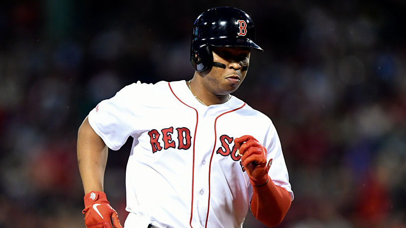 Boston Red Sox third baseman Rafael Devers