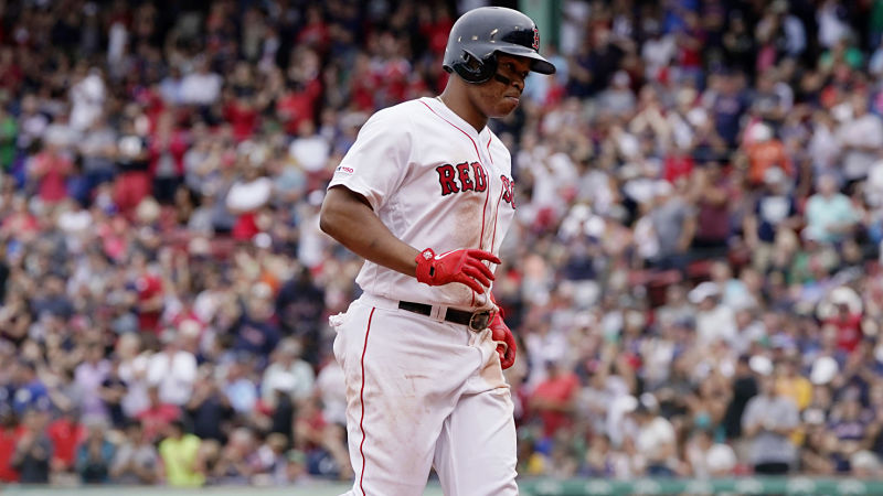 Boston Red Sox third baseman Rafael Devers