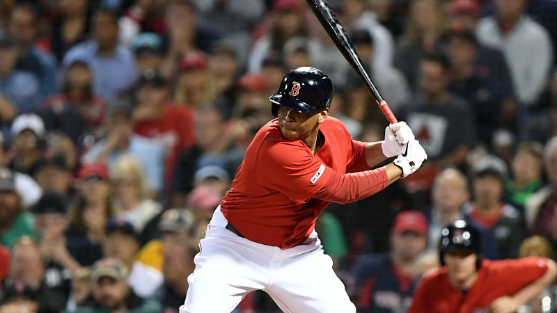 Boston Red Sox third baseman Rafael Devers