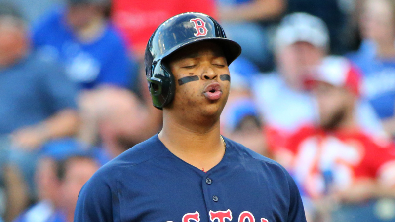 Boston Red Sox third baseman Rafael Devers