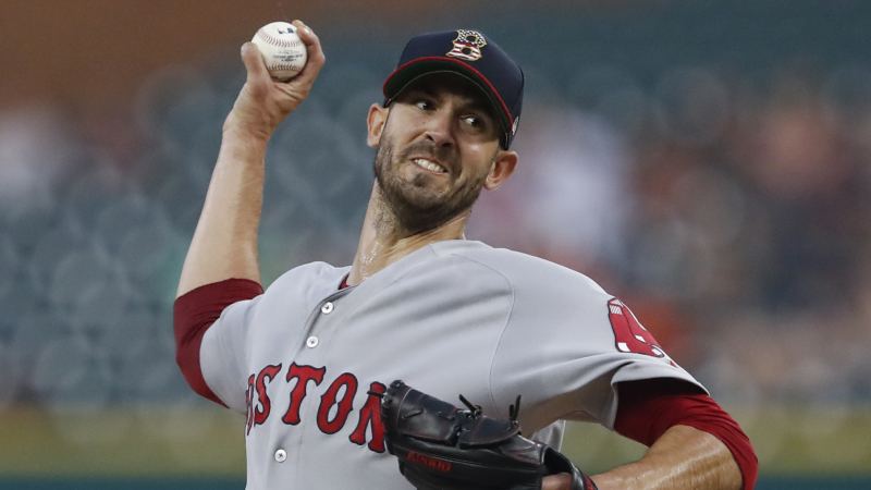 Boston Red Sox pitcher Rick Porcello