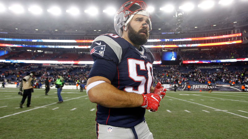 Former New England Patriots outside linebacker Rob Ninkovich