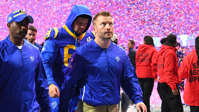 Los Angeles Rams coach Sean McVay