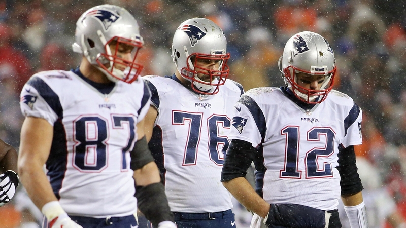 Patriots TE Rob Gronkowski, OL Sebastian Vollmer, QB Tom Brady