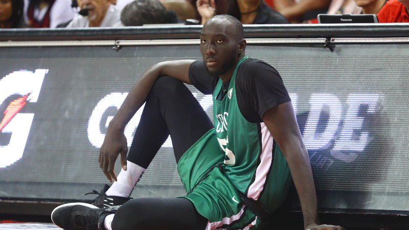 Boston Celtics center Tacko Fall (55)