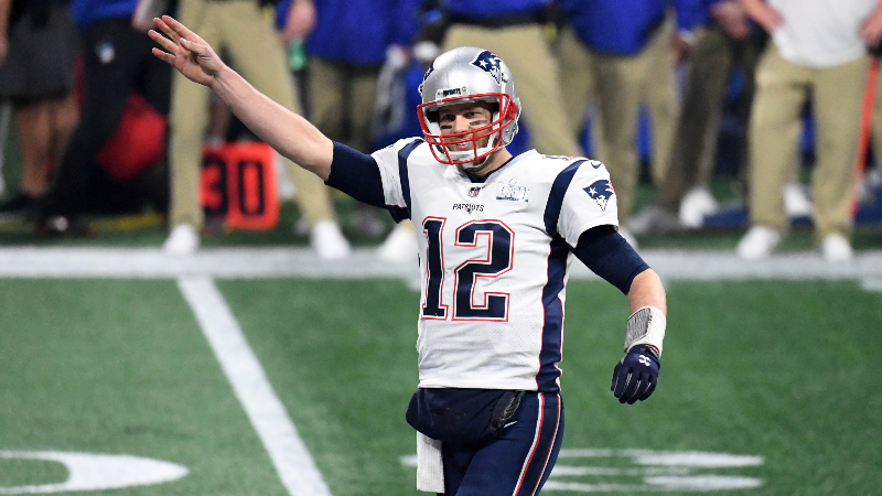 New England Patriots quarterback Tom Brady