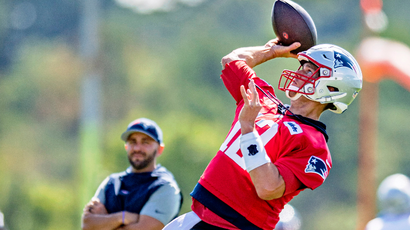 New England Patriots quarterback Tom Brady