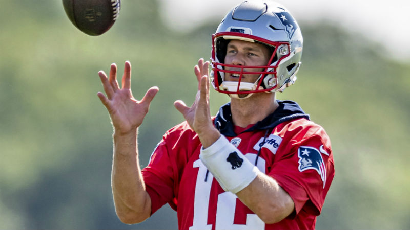 New England Patriots quarterback Tom Brady