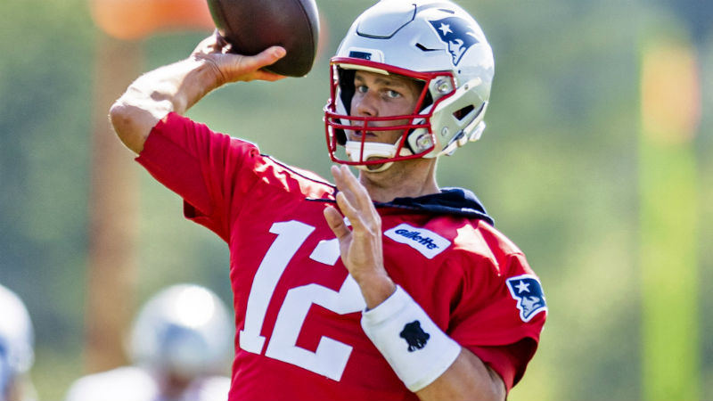 New England Patriots quarterback Tom Brady