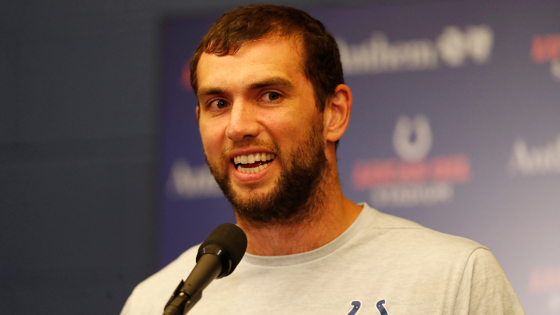 Indianapolis Colts quarterback Andrew Luck