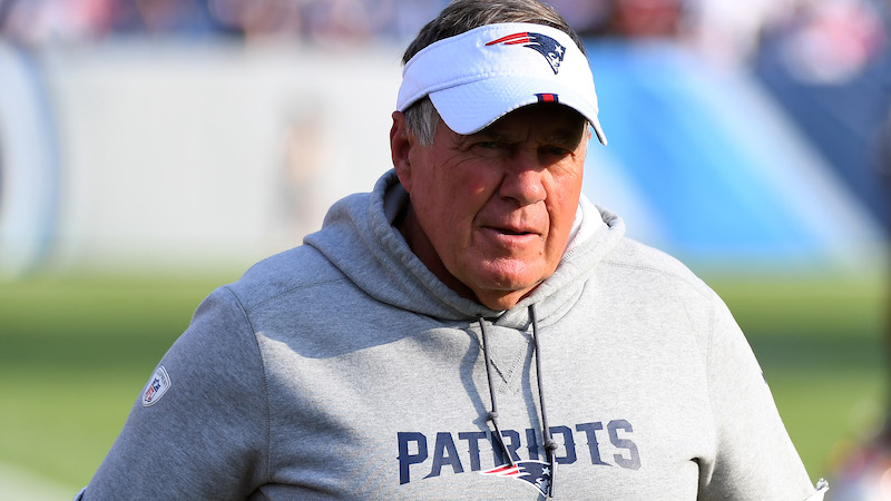 Patriots head coach Bill Belichick