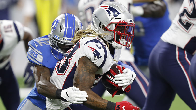 New England Patriots running back Brandon Bolden