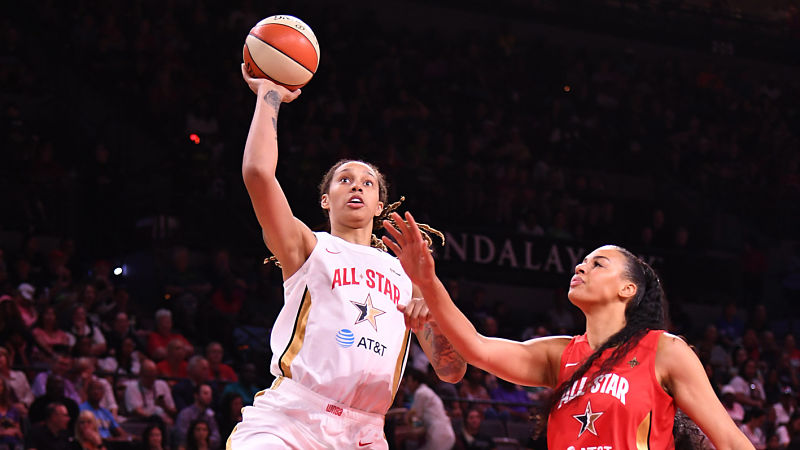 Phoenix Mercury forward Brittney Griner