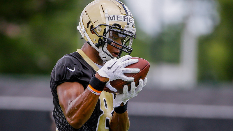 Patriots wide receiver Cameron Meredith