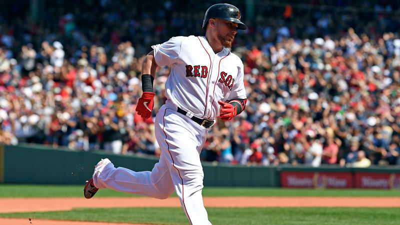 Boston Red Sox catcher Christian Vazquez