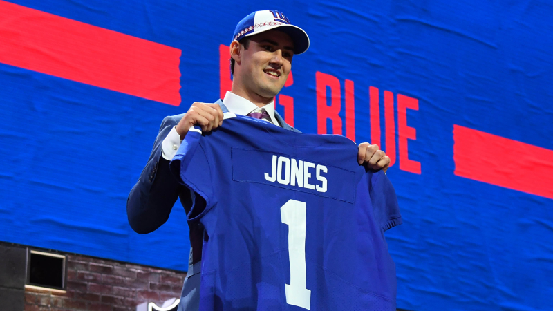 New York Giants quarterback Daniel Jones