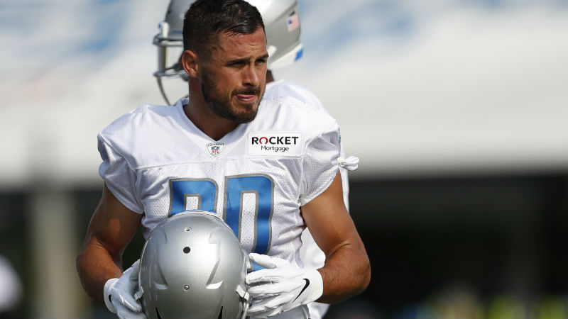 Detroit Lions wide receiver Danny Amendola